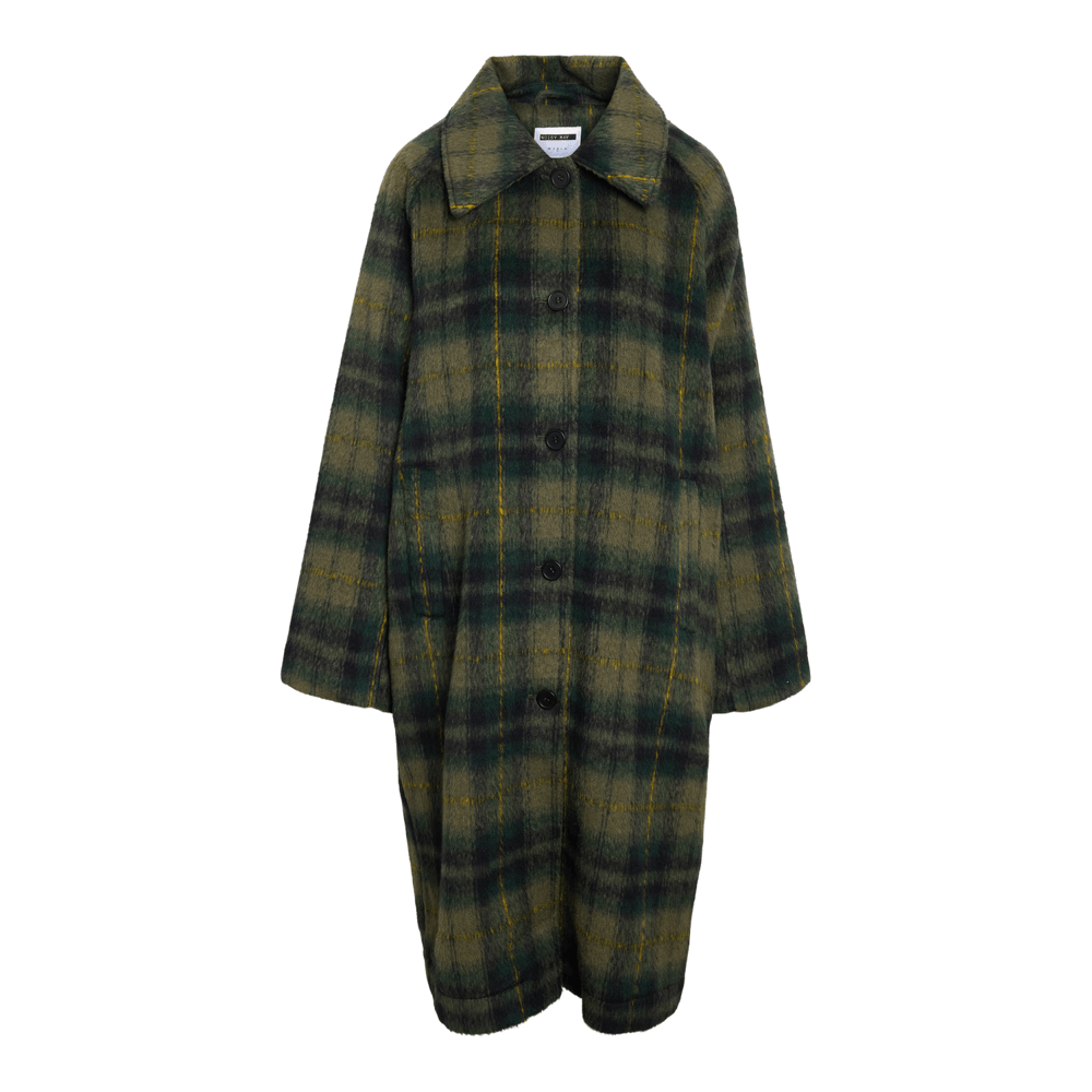 Noisy May Christina Checked Coat